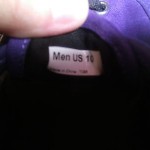 Mens or Womens purple vans Canvas authentic style, mens size 10 womens size 11.5