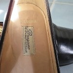 Cole Haan Bragano Black Leather Mens Slip ons Loafer Shoes Italy Size 8.5 M
