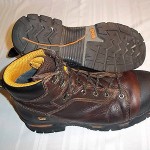 TIMBERLAND WORK BOOTS MENS 11.5M STEEL TOE/ PUNCTURE RESISTANCE