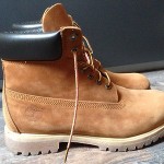 Mens Timberland Waterproof Brown 100% Leather Boots / Shoes Size 44 UK 10