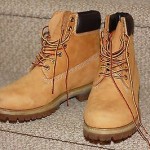 Timberland Mens AF 6 inch Prem  Brown boots size 7.5 M