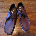 Clarks Wallabee Brown Leather Men’s size 9.5 Narrow