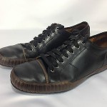 Size 15 Cole Haan Mens Casual Lace Ups Tennis Shoes Black & Brown Sporty