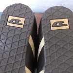 DIESEL, Brown Leather Stripe Fashion Sneakers. Sz 8.5 M