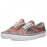 New Vans Era Liberty US 9.5 Paisley Men California Rare SB Low Shoes Navy Art