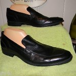 COLE HAAN AIR ADAM VENETIAN BLACK LEATHER LOAFER SLIP ONS SIZE 11
