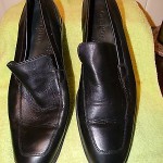 COLE HAAN AIR ADAM VENETIAN BLACK LEATHER LOAFER SLIP ONS SIZE 11