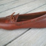 10 D Cole Haan Brown Leather Driving Moccasins Mens Driver Shoe Nike Air Grant
