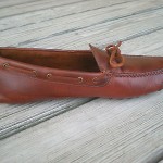 10 D Cole Haan Brown Leather Driving Moccasins Mens Driver Shoe Nike Air Grant