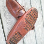 10 D Cole Haan Brown Leather Driving Moccasins Mens Driver Shoe Nike Air Grant