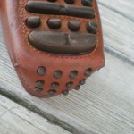 10 D Cole Haan Brown Leather Driving Moccasins Mens Driver Shoe Nike Air Grant