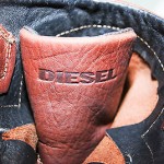 DIESEL Leather Lace Up Military Combat Boots Brown men’s 8 M 40.5