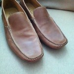 Cole Haan Mens Slip On Loafer size 11M brown leather USED NO BOX