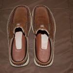 Men’s leather shoes – Clarks – Size 8