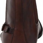 Hugo Boss Mens Laxis Brown Slip-on Buckle Fashion Dress Ankle Boots BEST PRICE