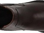 Hugo Boss Mens Laxis Brown Slip-on Buckle Fashion Dress Ankle Boots BEST PRICE
