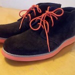 Cole Haan Lunargrand Chukka Suede/Orange. Nike sole.11. NEW.