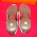 GENUINE HUGO BOSS 276 TAUPE MIX MENS SHOES SIZE 43 US 10