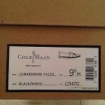Cole Haan Nike Lunargrand Tassel Loafer Exclusive Hiroshi Black Leather SoHo 9.5