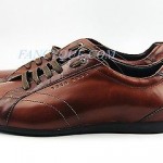 HUGO BOSS BLACK LABEL HANDMADE PROMISE DRIVING BROWN SHOES LEATHER NEW SZ 10 43