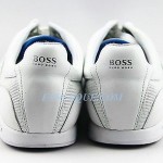 HUGO BOSS GREEN LABEL WHITE FAST SHOES SNEAKERS LEATHER NEW SZ 10 43