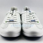 HUGO BOSS GREEN LABEL WHITE FAST SHOES SNEAKERS LEATHER NEW SZ 10 43