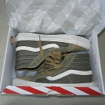 VANS WTAPS OLIVE DRAB BROWN SK8 HI OG LX SIZE 9 US BRAND NEW UNWORN RECEIPT