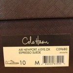 NIB Cole Haan Air Newport Nike Air Sole.Espresso Suede Men shoes