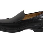 Cole Haan Santa Barbara Black Polished Business Casual Mens Loafers Dress Shoes