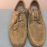 Men’s Clarks Killick Shoes Taupe Suede Leather Size 11.5 – NEW IN BOX