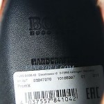 HUGO BOSS BLACK LABEL HANDMADE PROMISE DRIVING BROWN SHOES LEATHER NEW SZ 10 43