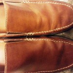 Cole Haan Tan Brown Nike Air Loafers Shoes Size 11 1/2 11.5 Mens Slip On EUC