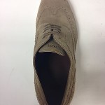 New HUGO BOSS Cortios Beige Casual Wingtip Oxford Lace-Up Dress Shoes $275