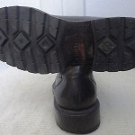 COLE HAAN //  Rugged Aggressive Tread // Black leather shoes // US 10.5