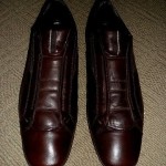 HUGO BOSS ~ brown leather casual dress loafers ~ NICE SHOES ~ 46 ~ Men’s US 12