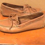 MINT MENS COLE HAAN TAN COUNTRY GUNNISON DRIVING MOCCASINS, 10.5M