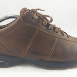 Cole Haan Nike Air Mens 11M Brown Laced Lace  Oxford Shoes Sneakers