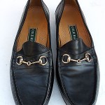 COLE HAAN SOFT BLACK LEATHER HORSEBIT LOAFERS SIZE 10 1/2M