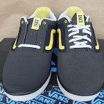 Vans Graph Charcoal Lime LXVI Men New Size 9.5