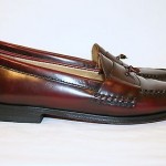 COLE HAAN Men’s Size 9 LOAFERS Burgundy Tassle SHOES Leather