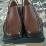 New Clarks Brown Mens Shoes