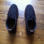 Clarks Fulham Hi Shoes 10.5 Dark Brown Suede