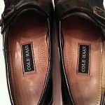 COLE HAAN BLACK LEATHER LOAFERS MEN’S SIZE 10 D -03518- Used in a good condition