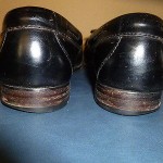 COLE HAAN  MENS SHOES TASSLE LOAFERS BLACK SIZE 10