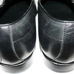 BOSS HUGO BOSS MENS SZ 8 M BLACK LEATHER LOAFERS DRESS SHOES