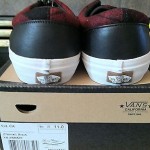 Vans Era CA-Blk/Red Flannel-NEW in Box, Sz 11