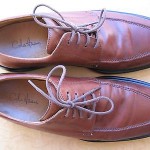 Men’s COLE HAAN NIKE AIR SZ 8 Brown Leather Lace Up OXFORDS Comfort Shoes
