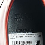 HUGO BOSS BLACK LABEL HANDMADE PROMISE DRIVING RED SHOES LEATHER NEW SZ 10 43