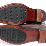 Cole Haan C10867 Nike Air 11.5 Mahogany brown leather Ankle Cap Toe boot shoe