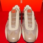 GENUINE HUGO BOSS 276 TAUPE MIX MENS SHOES SIZE 43 US 10